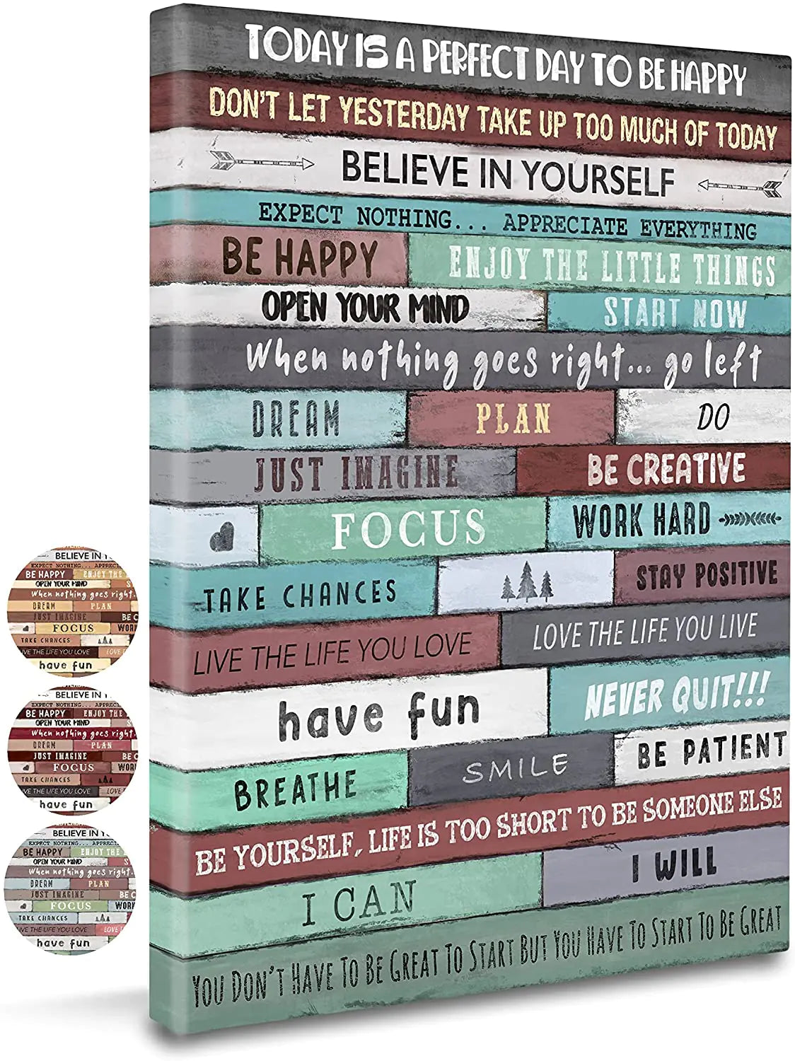 Inspirational Wall Art for Office -  12" x 16"